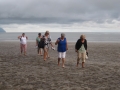 balu national park, group members coming ashore