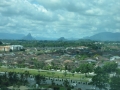 kuching view from my 9th floor window feb 2013